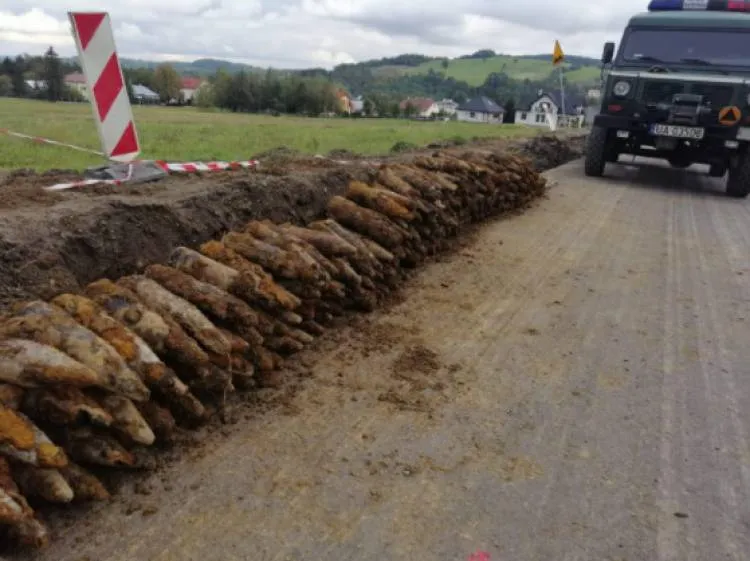 Rozdziele: niecodzienne znalezisko podczas robót drogowych