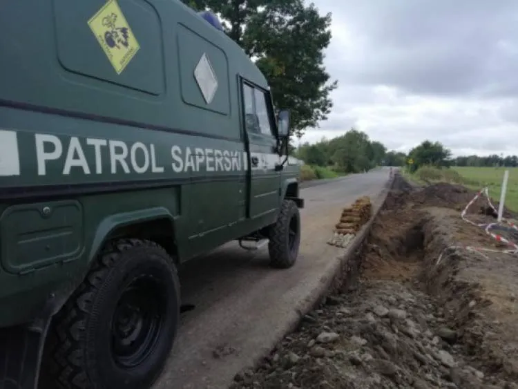 Rozdziele: niecodzienne znalezisko podczas robót drogowych
