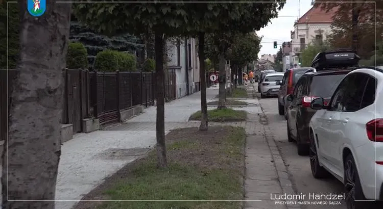 Zakończyły się prace modernizacyjne chodnika przy ul. Sienkiewicza