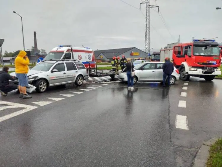 Kraksa na Al. Piłsudskiego. Jedna osoba trafiła do szpitala