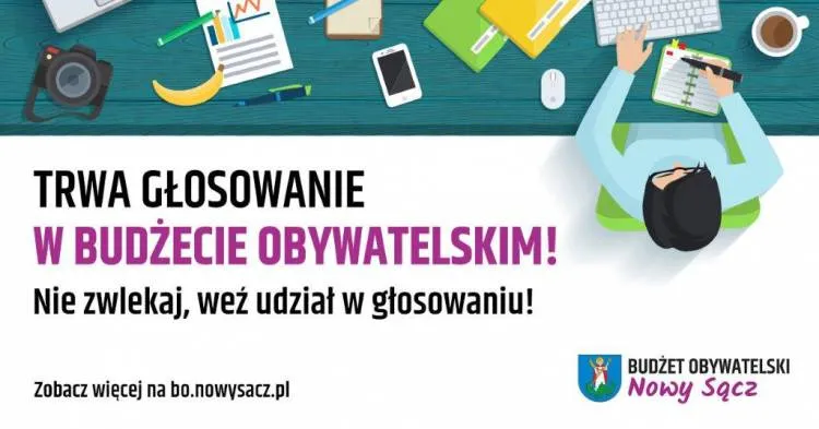 Trwa głosowanie w Budżecie Obywatelskim