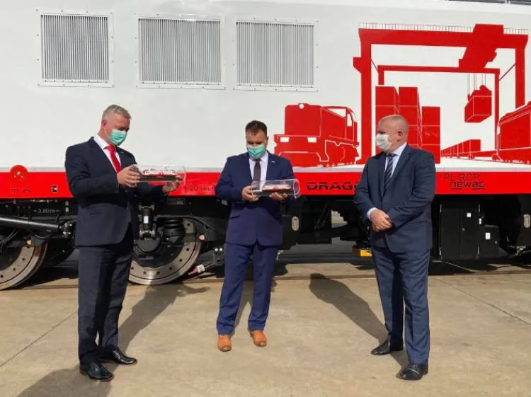 Elektryczna lokomotywa DRAGON 2 oficjalnie przekazana dla spółki Rail Capital Partners