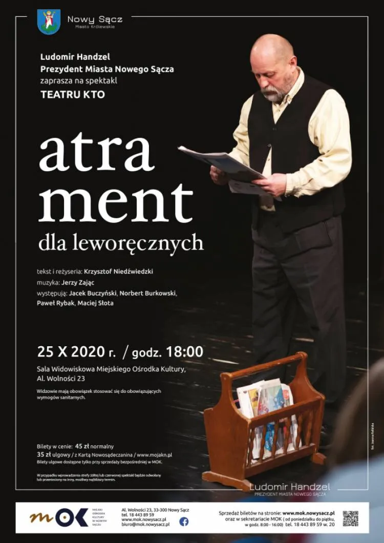 Spektakl TEATRU KTO - "Atrament dla leworęcznych"