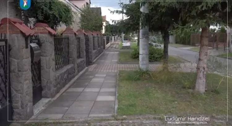 Chodnik przy ul. Brodowskiej remontowany