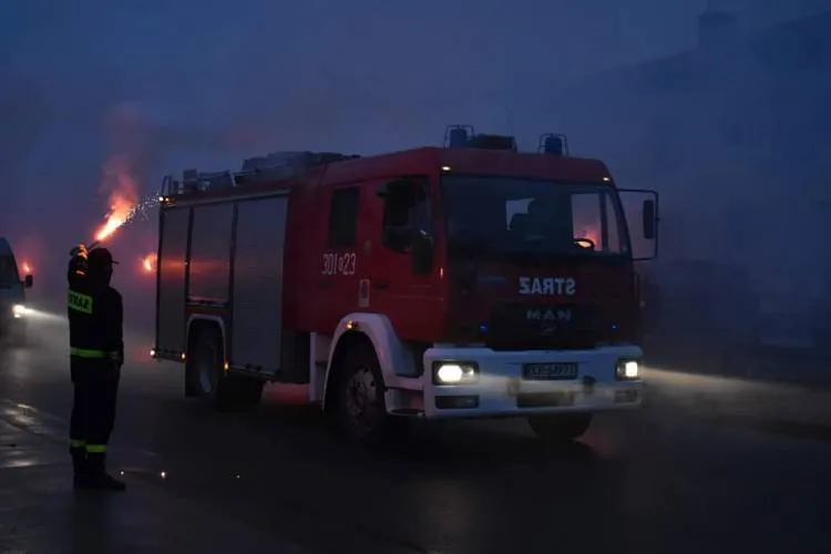 Strażacy z OSP Korzenna mają nowy samochód pożarniczy marki MAN