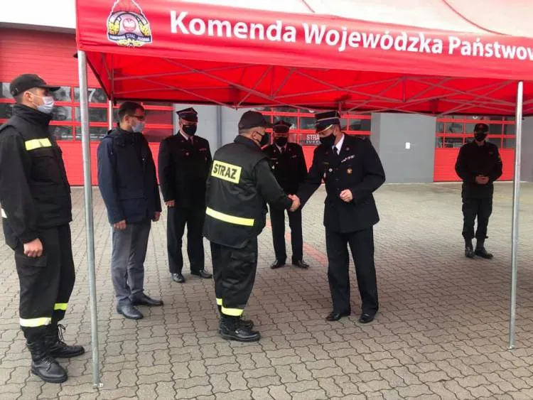Strażacy z OSP Korzenna mają "nowy" samochód pożarniczy marki MAN