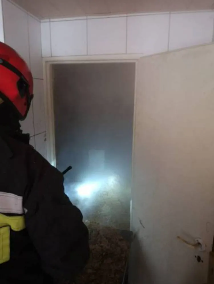 Piwniczna-Zdrój: Pożar w piwnicy budynku mieszkalnego