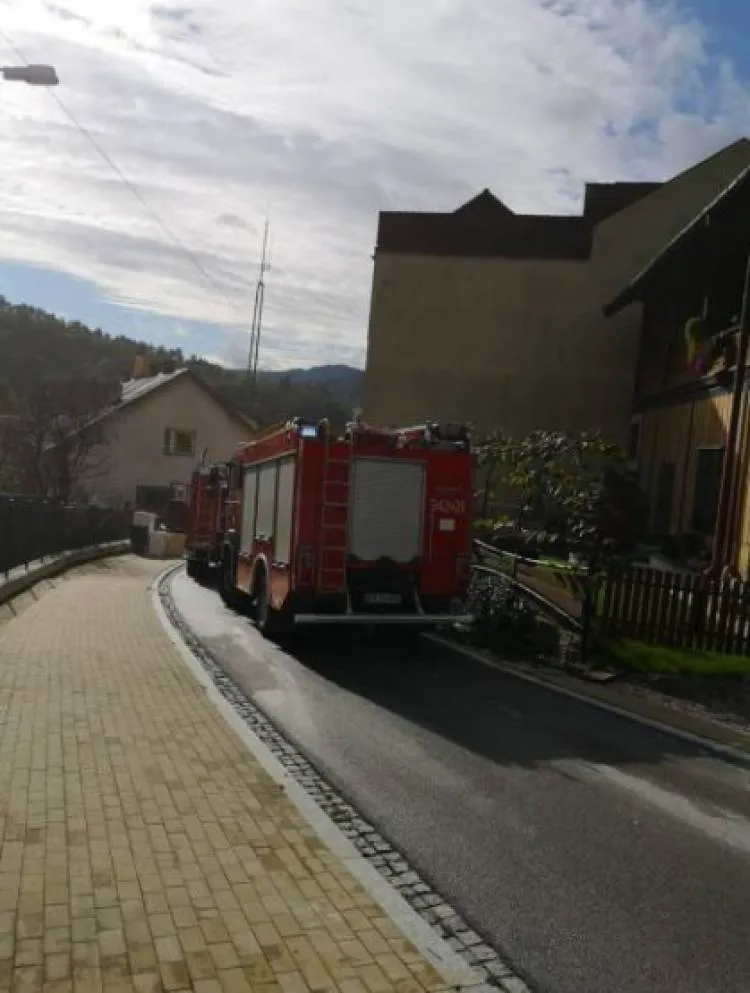 Piwniczna-Zdrój: Pożar w piwnicy budynku mieszkalnego