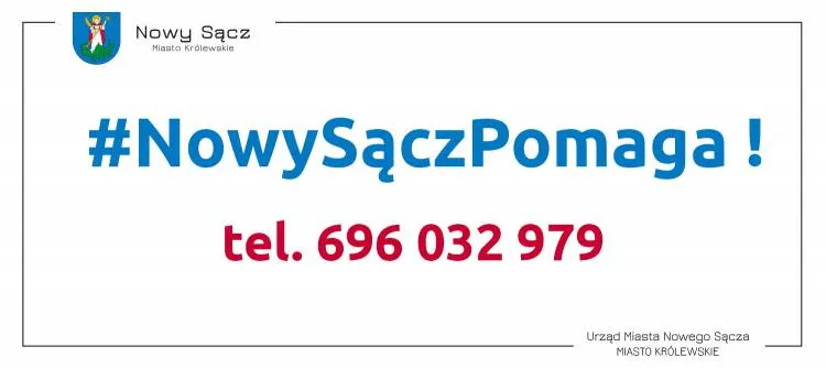 Urząd Miasta przypomina o akcji #NowySączPomaga