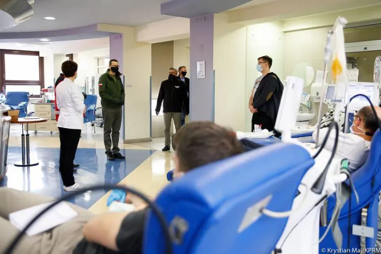 W Międzynarodowym Centrum Kongresowym w Katowicach budowany jest kolejny szpital tymczasowy