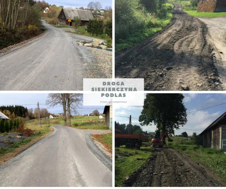 Zakończył się remont drogi gminnej w Siekierczynie