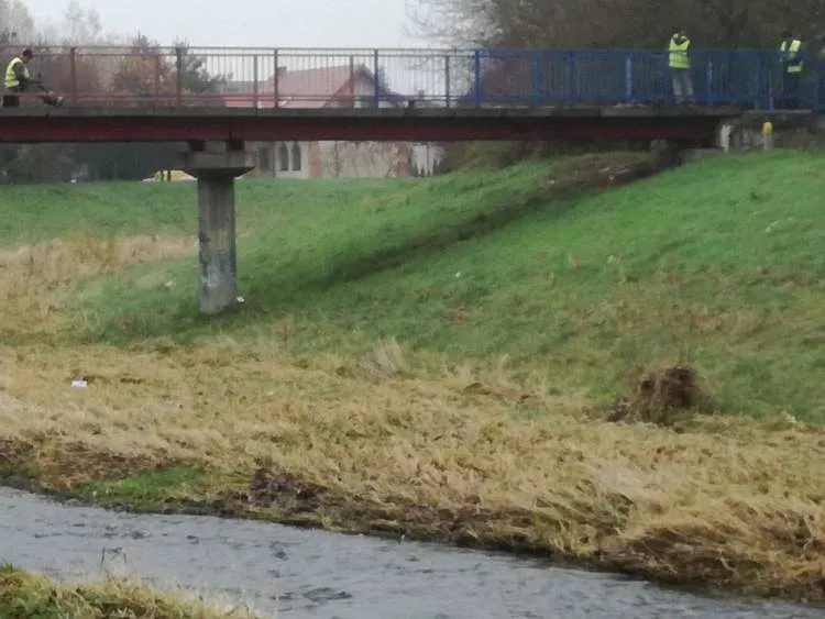 Rozpoczął się remont kładki dla pieszych na potoku Łubinka