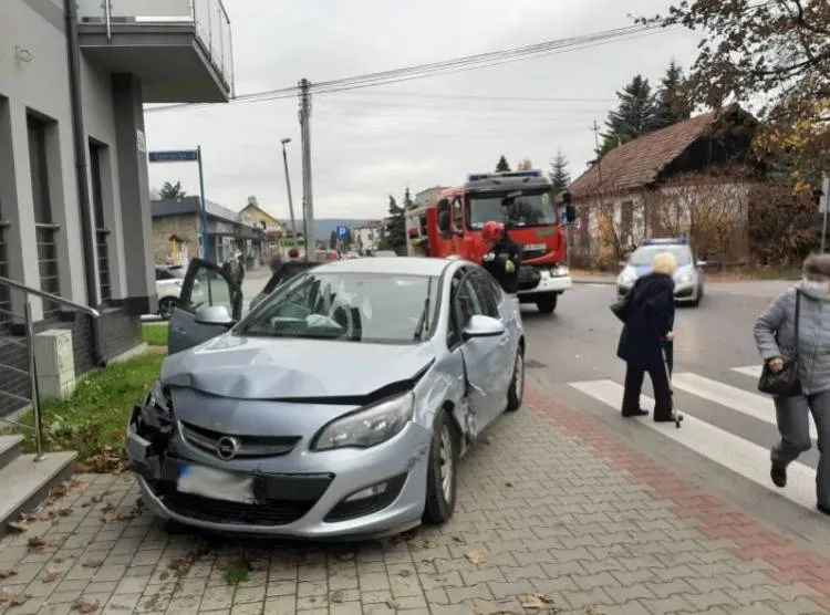 Kraksa na ul. Paderewskiego. Wśród pasażerów dziecko