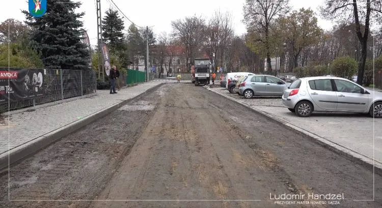 Trwa modernizacja ul. Klasztornej