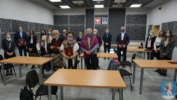 W Astro Centrum Chełmiec odbyło się wręczenie nagród za działalność społeczną w zakresie kultury i sportu na terenie gminy