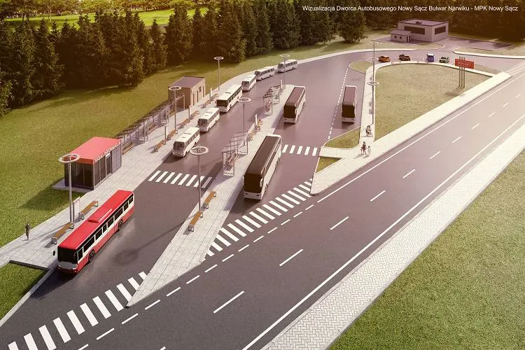 Już niebawem rozpoczną się prace przy budowie dworca przesiadkowego „KISS AND RIDE” przy Bulwarze Narwiku