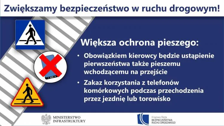 Rząd szykuje nowe rozwiązania mające na celu poprawę bezpieczeństwa uczestników ruchu drogowego