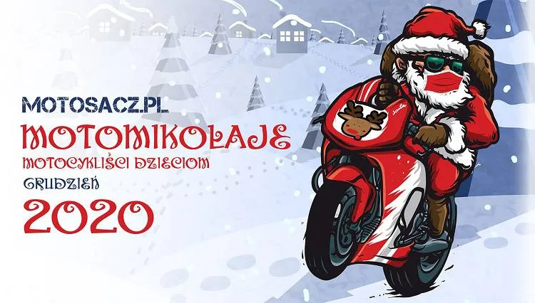 Trwa internetowa zbiórka pieniędzy na akcję Motomikołaje 2020