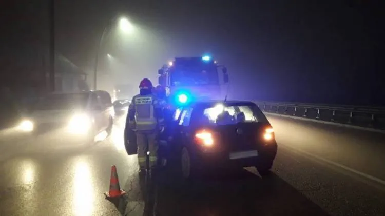 Kraksa na ul. Tarnowskiej