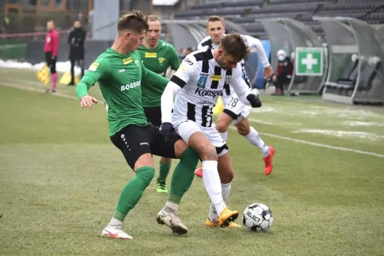 Sandecja remisuje z Górnikiem Łączna w ostatnim spotkaniu rundy jesiennej