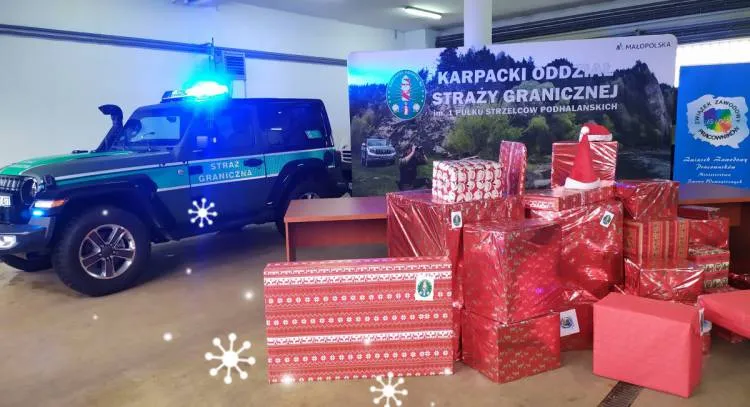 Karpacki Oddział Straży Granicznej przyłączył się do akcji „Szlachetna Paczka”