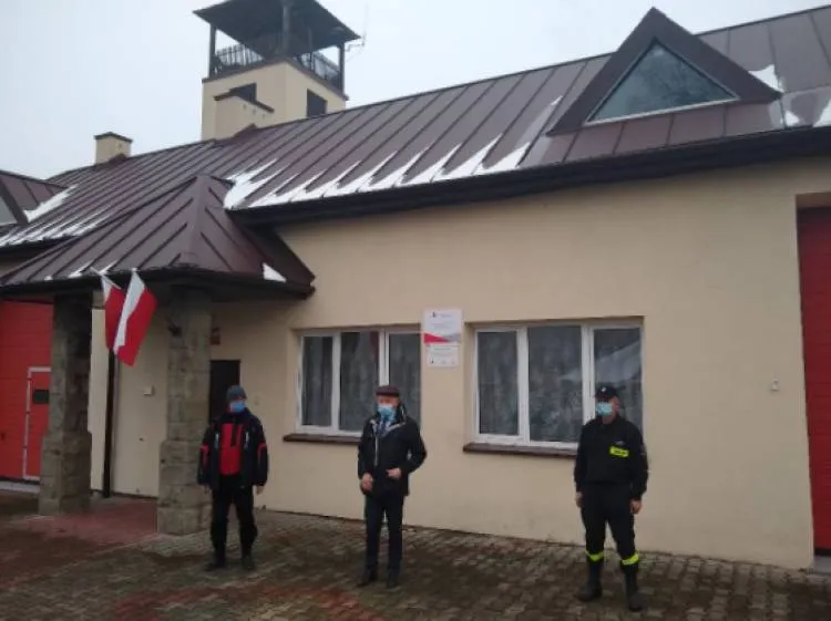 Dobiegły końca prace remontowe w remizie OSP Rożnów