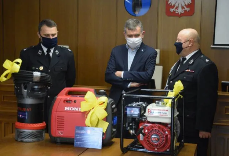 Druhowie z OSP w Gołkowicach Górnych otrzymali wysokiej jakości sprzęt