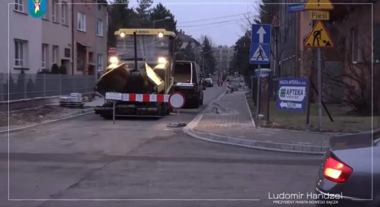 Trwają przygotowania do położenia ostatniej warstwy asfaltu na ul. Żółkiewskiego