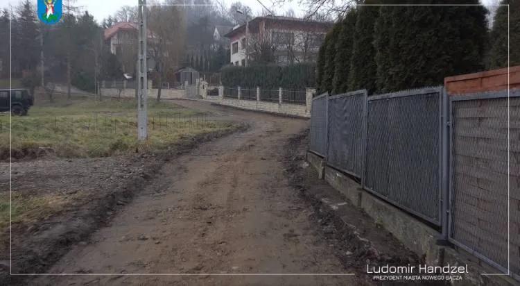 Trwa modernizacja ul. Brenerów na Osiedlu Piątkowa Nowy Sącz
