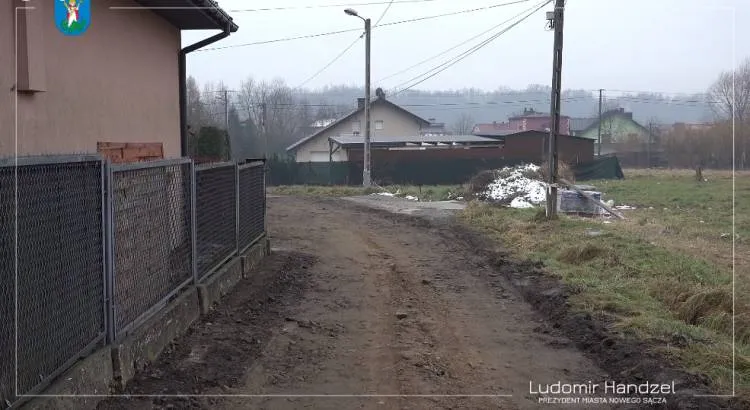 Trwa modernizacja ul. Brenerów na Osiedlu Piątkowa Nowy Sącz