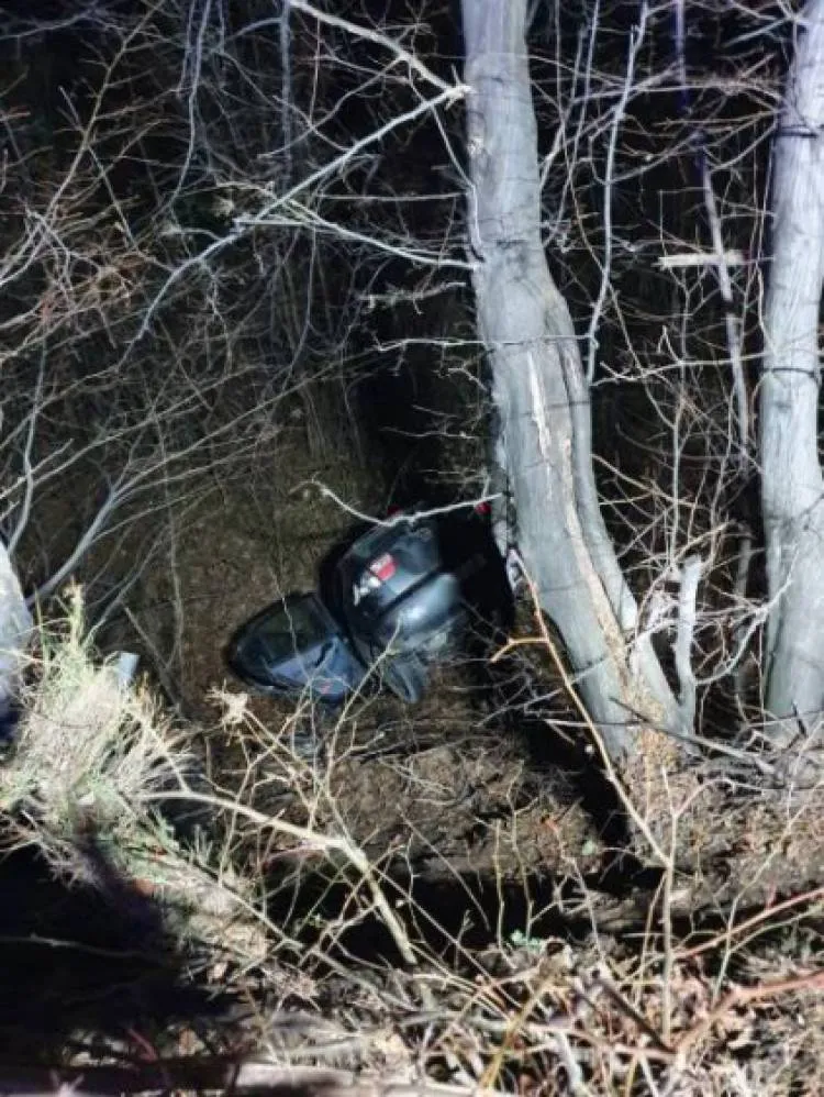 W Barcicach osobówka wypadł z drogi. Dwie osoby trafiły do szpitala