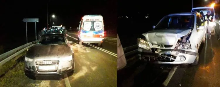 18 grudnia strażacy z JRG nr 2 w Nowym Sączu  wyjeżdżali do kilku zdarzeń drogowych