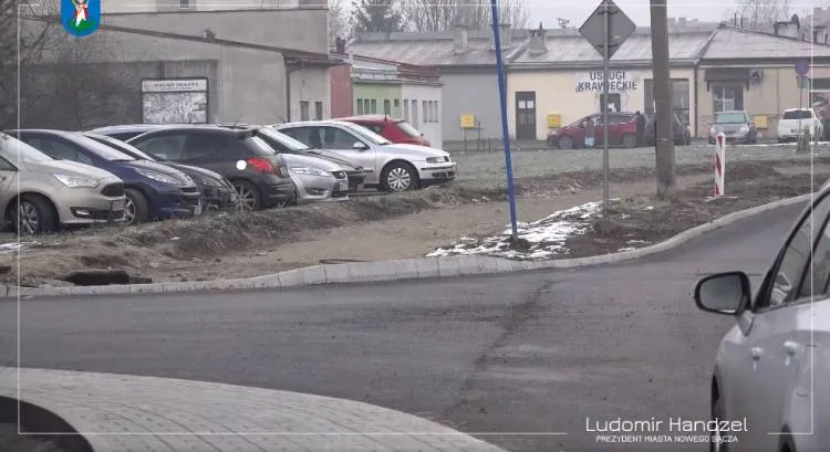 Postępują prace przy remoncie ul. Wiśniowieckiego Nowy Sącz