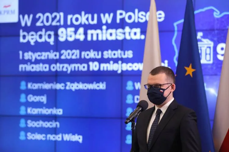 Od 1 stycznia na mapie Polski pojawi się 10 kolejnych miejscowości ze statusem miasta