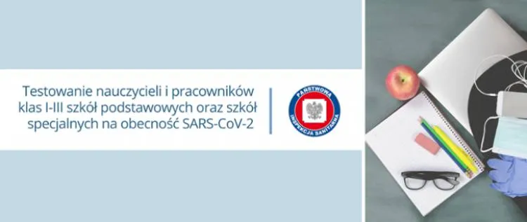 11 stycznia rozpoczną się testy przesiewowe na obecność SARS-Cov-2 dla nauczycieli