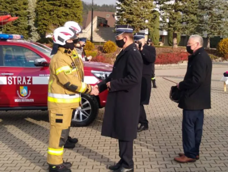 OSP Gródek nad Dunajcem ma nowy samochód ratowniczo-gaśniczy