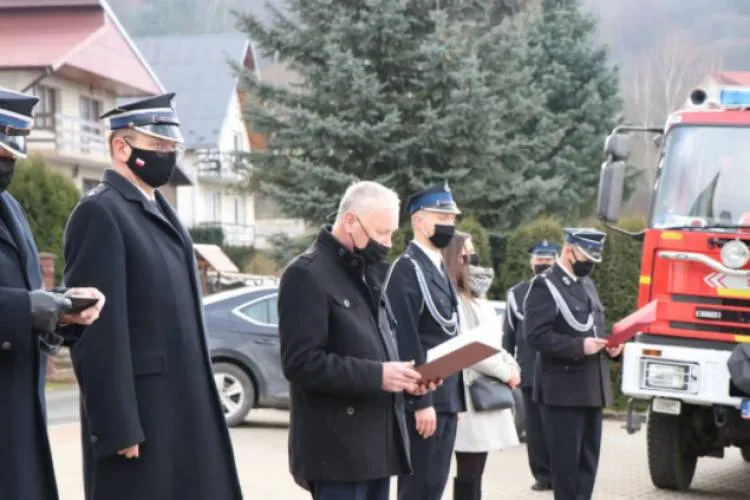 OSP Gródek nad Dunajcem ma nowy samochód ratowniczo-gaśniczy