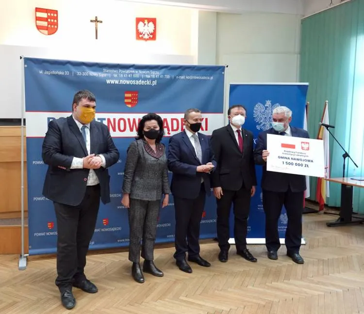 Starostwo i gminy z powiatu nowosądeckiego z dofinansowaniem z Rządowego Funduszu Inwestycji Lokalnych