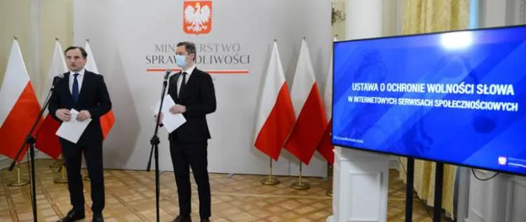 Ministerstwo Sprawiedliwości przygotowuje nowe przepisy odnośnie ochrony wolności słowa użytkowników serwisów społecznościowych
