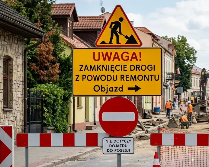 Trwa remont Al. Sucharskiego