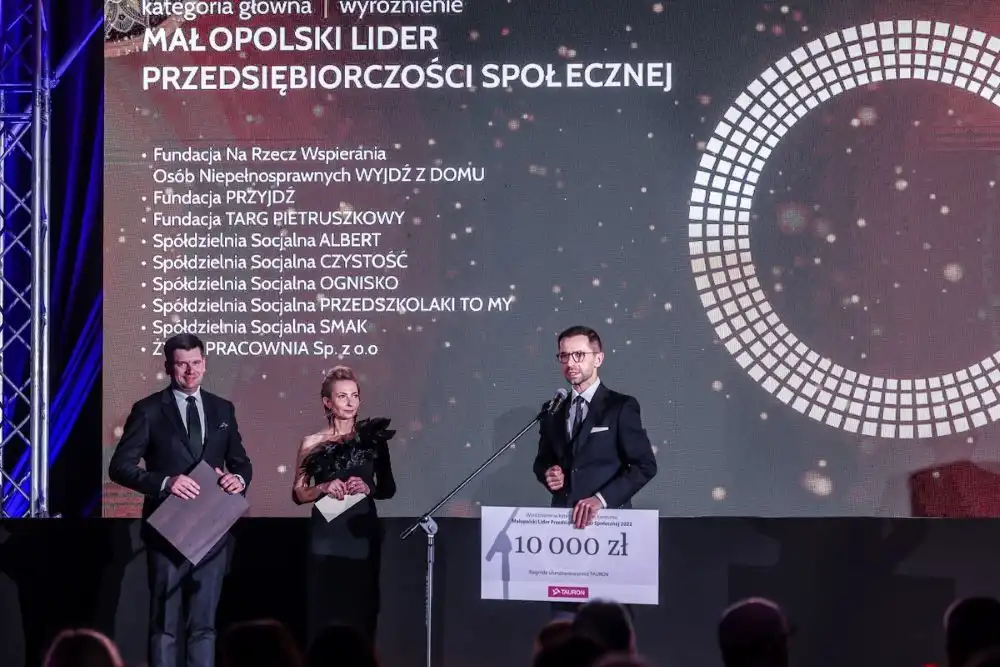 Znamy laureatów Konkursu Małopolski Lider Przedsiębiorczości Społecznej 2022