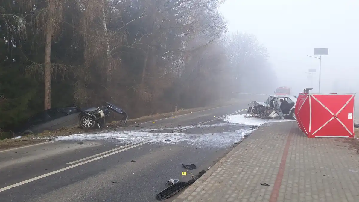 Śmiertelny wypadek w powiecie gorlickim. Nie żyje młody mężczyzna