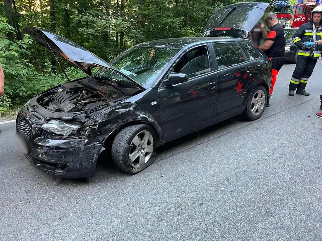 Kolizja w Jasiennej