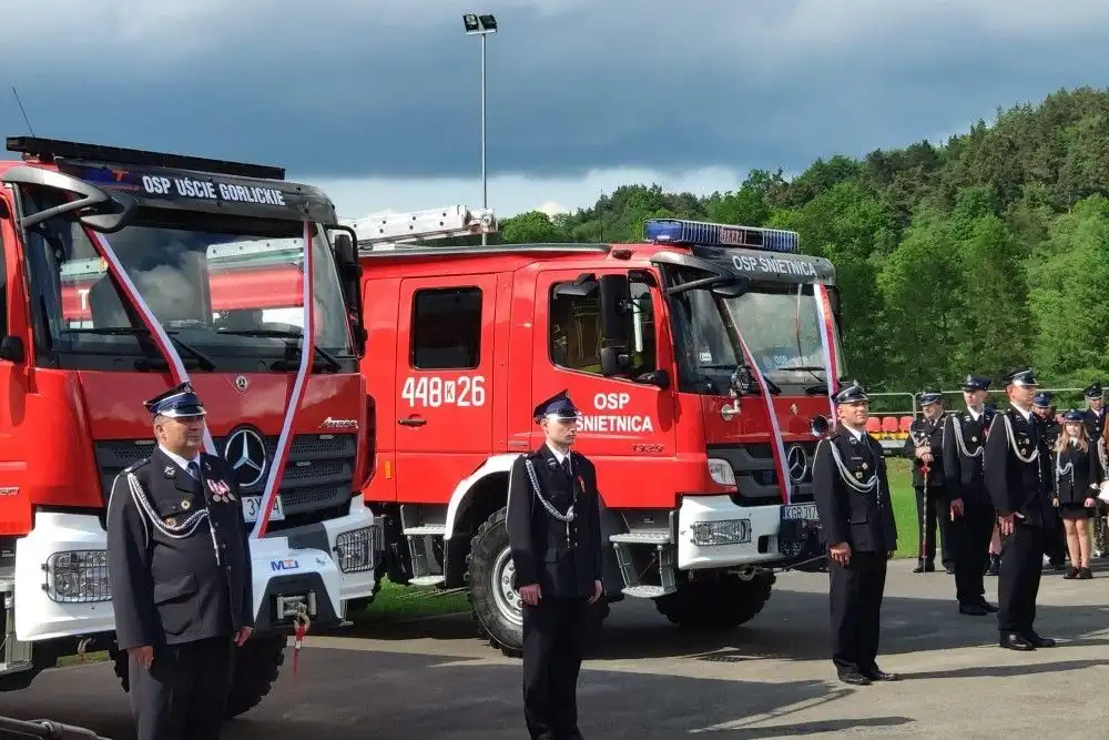 Ochotnicza Straż Pożarna w Uściu Gorlickim świętowała 75-lecie działalności