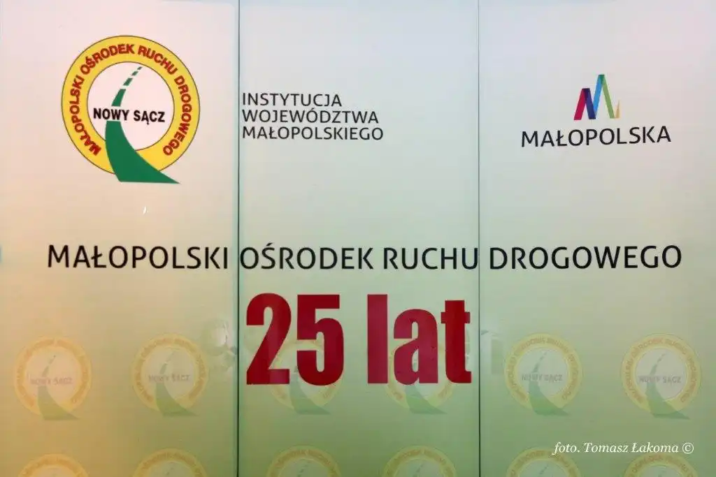 25-lecia istnienia Małopolskiego Ośrodka Ruchu Drogowego w Nowym Sączu
