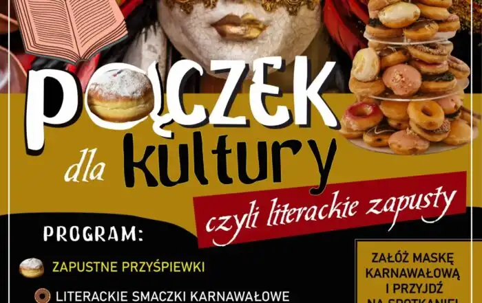 Literackie Zapusty w Sądeckiej Bibliotece Publicznej. Pączek dla Kultury