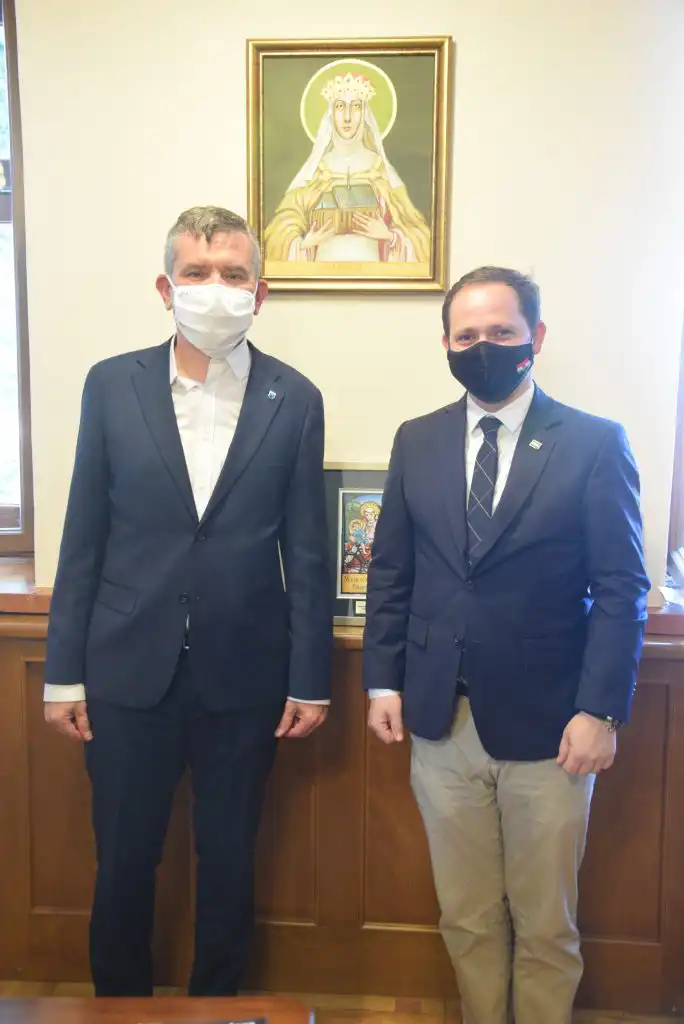 Konsul Generalny Węgier z wizytą w Starym Sączu