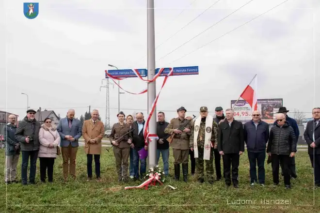 Henryk Ferenc patronem ronda w Nowym Sączu