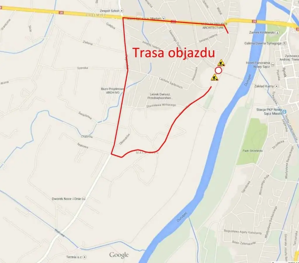 Uwaga kierowcy: zamknięcie ul. Starowiejskiej