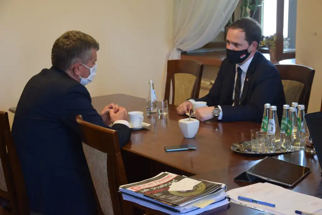 Konsul Generalny Węgier z wizytą w Starym Sączu